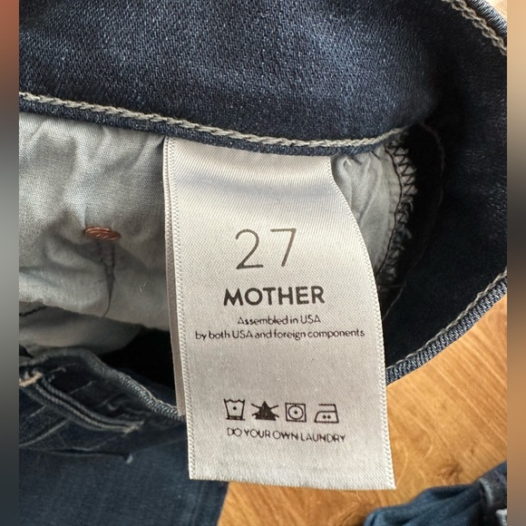 COPY - Mother The Outsider Crop Jean “Two Strangers Ride on the Subway” Sz 27 - Picture 2 of 5